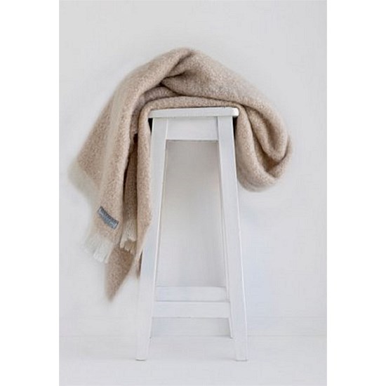 Mohair Knee Rugs - Black White Grey and Brown shades