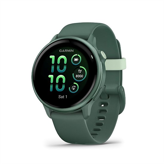 Garmin Vivoactive 6 (Slate with Black Silicone Band)