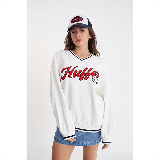 V-Neck Girlfriend Sweat - Mvp