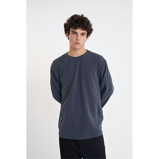 Waffle Ls Sup Tee