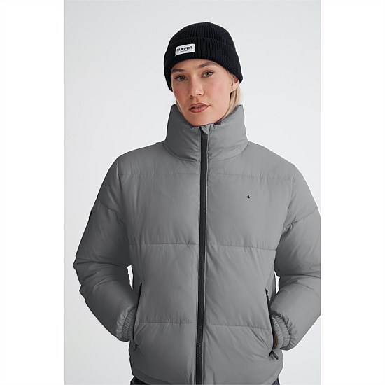 Womens Box Puffer Jacket