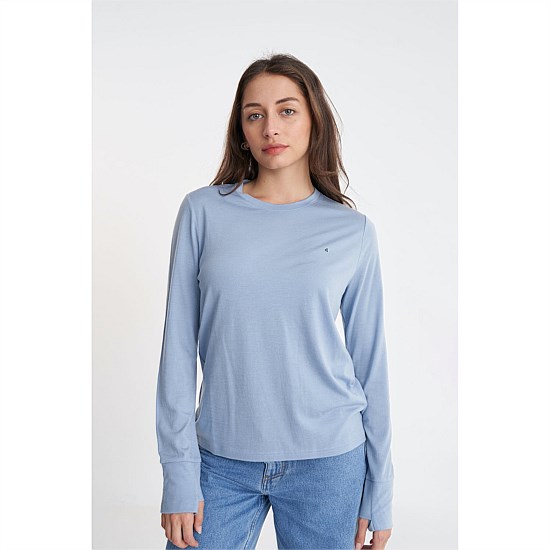 Merino Ls Laneway Tee