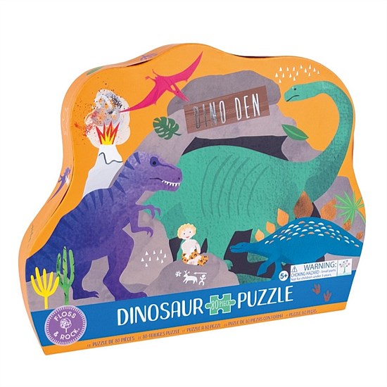 80 Piece Diplodocus Shaped Puzzle