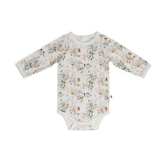Cotton Bodysuit Floral