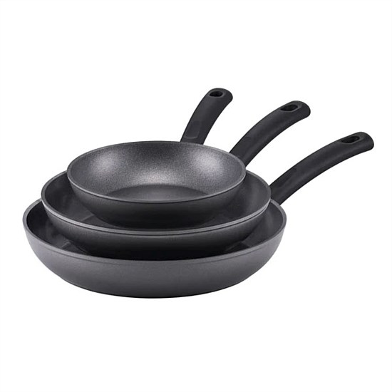 Per Benessere Ceramic Nonstick Induction Triple Open French Skillet Pack 20/26/30cm