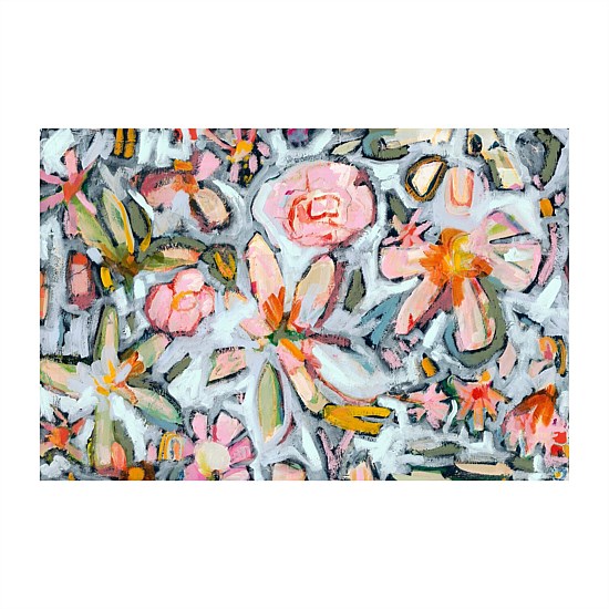 Flowers in the Breeze Print