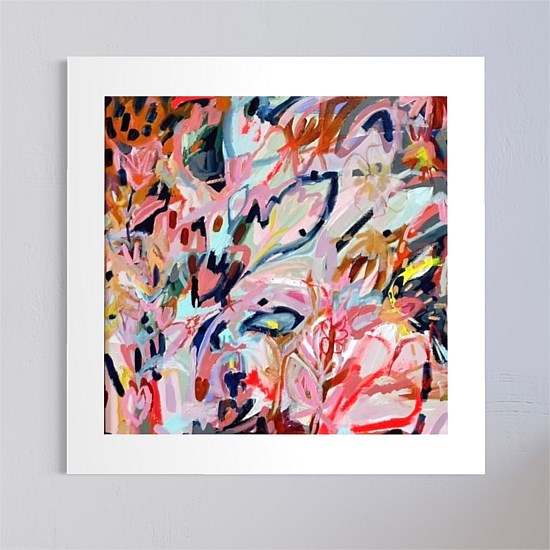 Vibrant Flower II Print