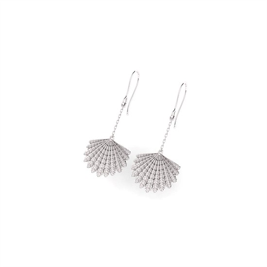 Piwakawaka Tail (Fantail) Earrings