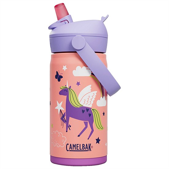 Thrive Flip Straw Kids 12oz Bottle, Insulated Stainless Steel