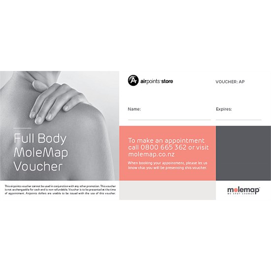Full Body MoleMap Gift Voucher
