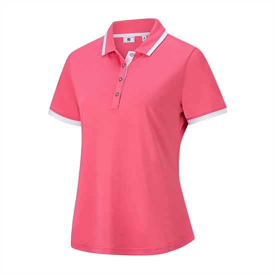 Women's Stretch Pique Solid Shirt w/Trim Women's Stretch Pique Solid Shirt w/Trim