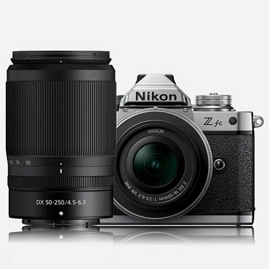 Nikon Z fc Mirrorless Camera with 16-50mm Lens & 50-250mm Telephoto Zoom Lens