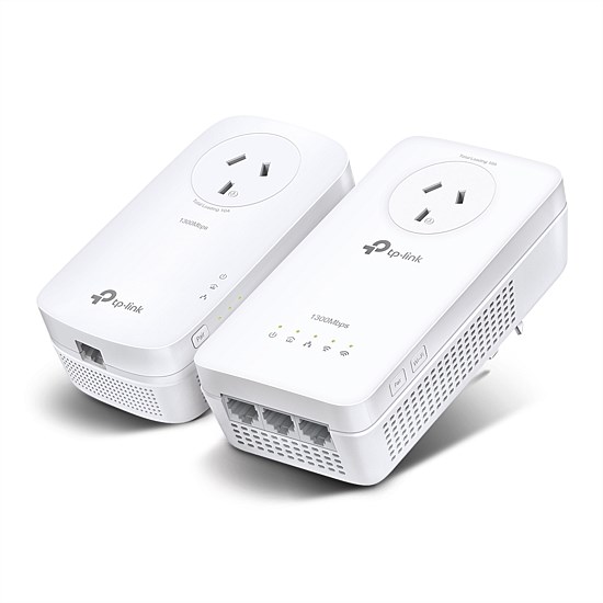 Wi-Fi Passthrough Range Extender Powerline Kit