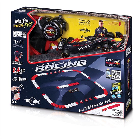 Tech RC 1:41 Red Bull Racing RB20 Track Set (Die-Cast Body)