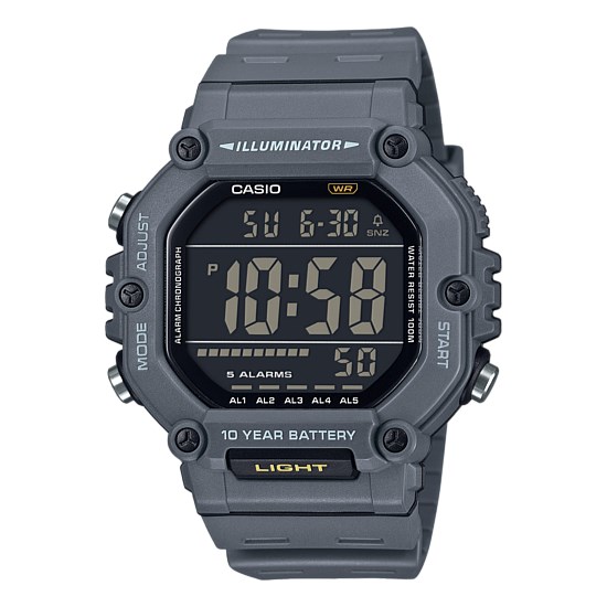 Digital 100 Meter Water Resistant Large Display Watch