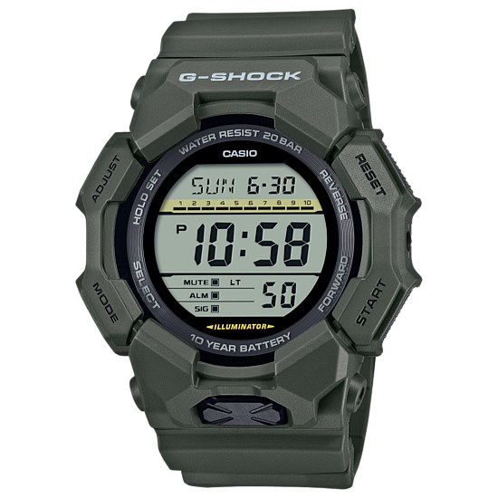 Large-case 10-year Battery Digital Watch