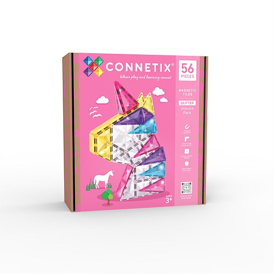 56 Piece Glitter Unicorn Pack