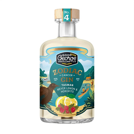 Cancer Meyer Lemon & Horopito Gin 500ml
