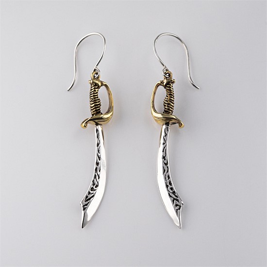 Pirate Cutlass Earrings