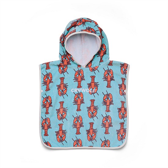 Baby Hooded Towel - Little Lobsters