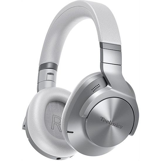 Noise Cancelling Over Ear Headphones - Silver