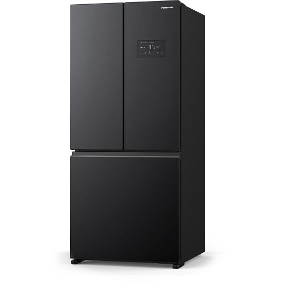 500L Refrigerator - Matte, Black Steel