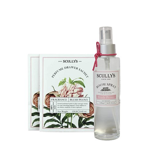 Blush Peony Room Spray & Drawer Sachets