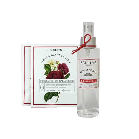 Bulgarian Rose Room Spray & Drawer Sachets