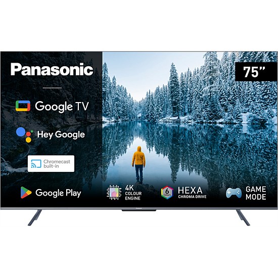 75" 4K LCD TV with Google TV & Chromecast
