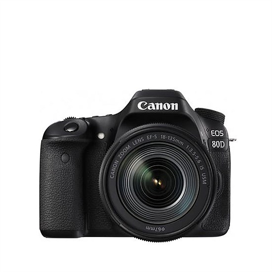 80D +18-135mm Camera Super Kit