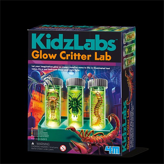 KidzLabs Glow Critter Lab
