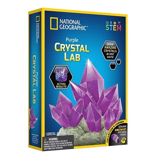 Glow-in-the-Dark Crystal Lab