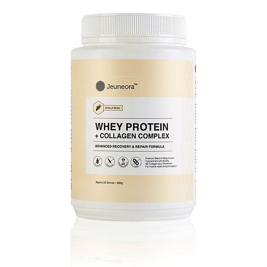 Vanilla Whey Protein + Collagen Complex