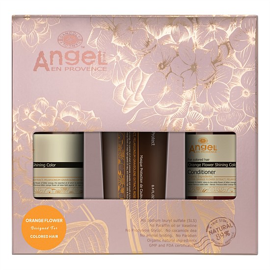 Orange Flower Mask Trio Gift Pack