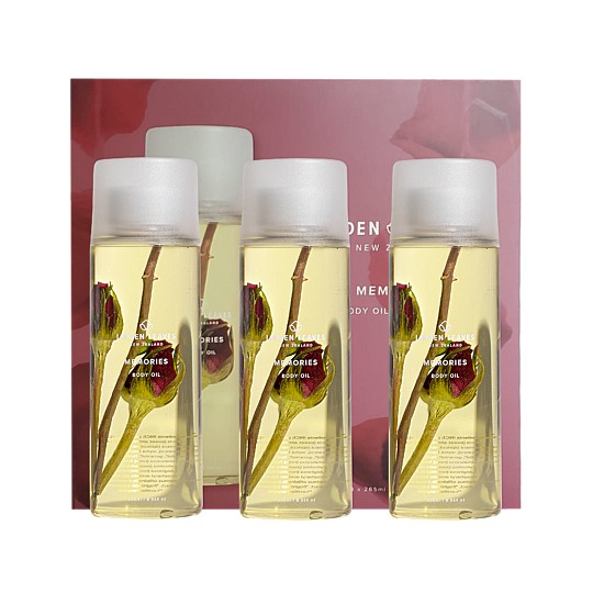 Memories Body Oil Triple Set - 3x 265ml
