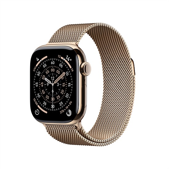Apple Watch Series 11 GPS + Cellular 42mm Gold Titanium Case