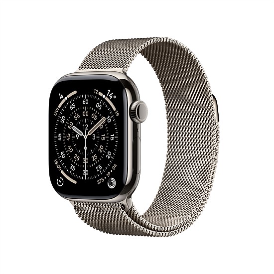 Apple Watch Series 11 GPS + Cellular 42mm Natural Titanium Case