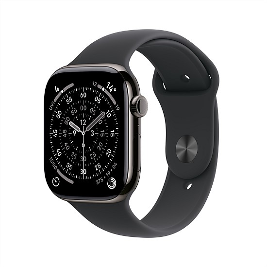 Apple Watch Series 11 GPS + Cellular 46mm Slate Titanium Case