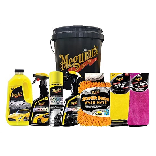Ultimate Wash & Quick Wax Essentials Kit