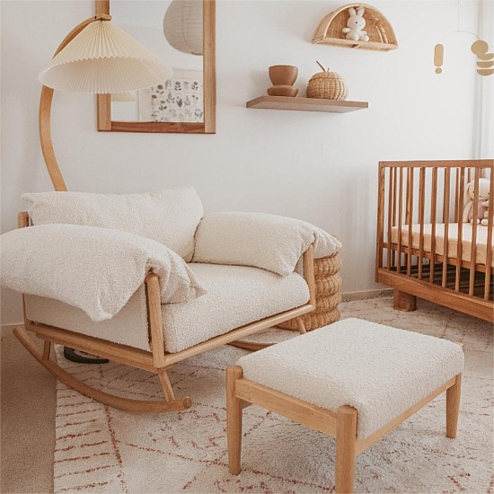 Jolie Rocker & Ottoman