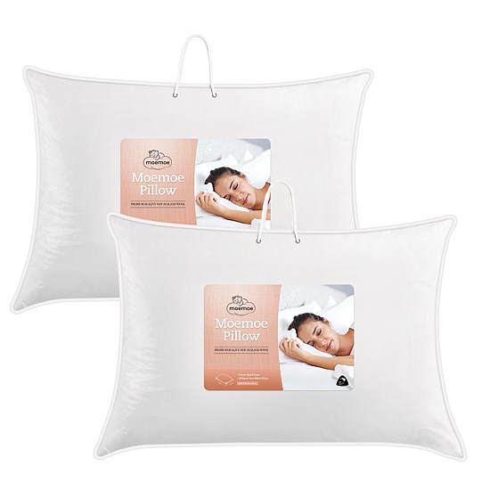 Moemoe New Zealand Made Wool Blend Pillows