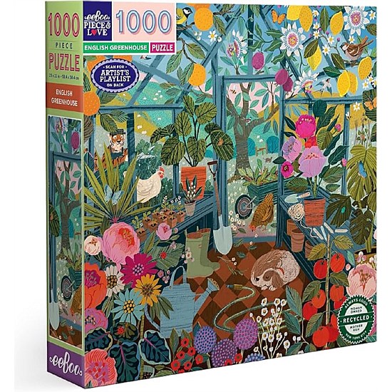 1000pc Puzzle English Greenhouse