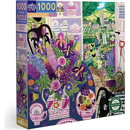 1000pc Puzzle Lavender Kitchen