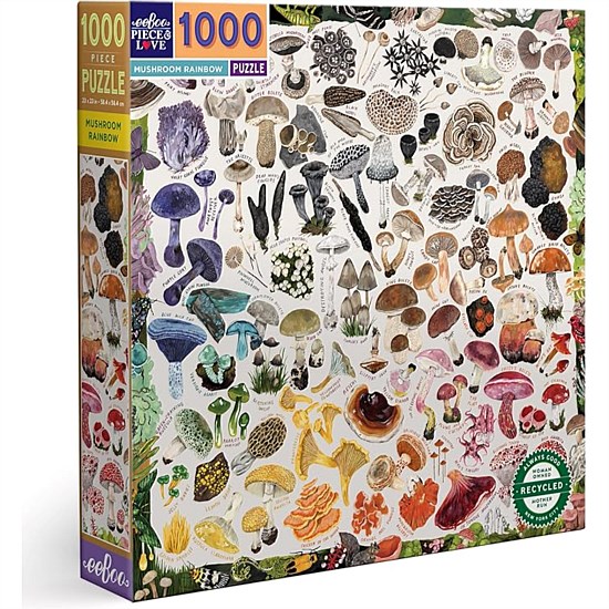 1000pc Puzzle Mushroom Rainbow