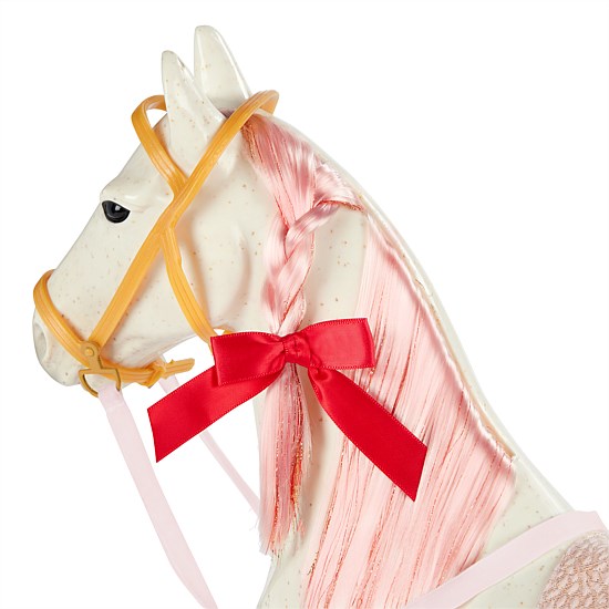 Horse - White Holiday Horse
