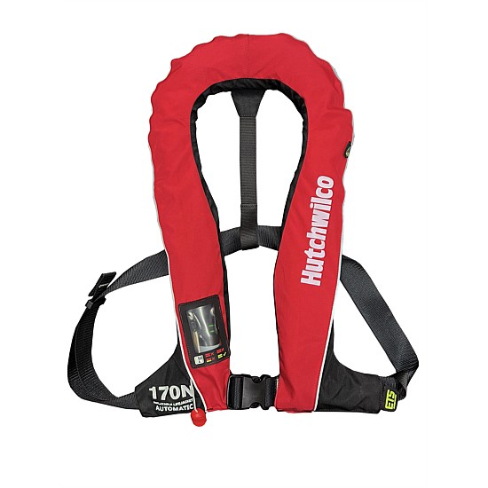 Classic 170N Automatic Inflatable Lifejacket - Red Classic 170N Automatic Inflatable Lifejacket - Red