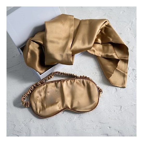 100% Pure Silk Gift Set- Mocha