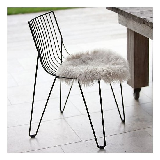 Tibetan Lambskin Seat Warmer- Fawn