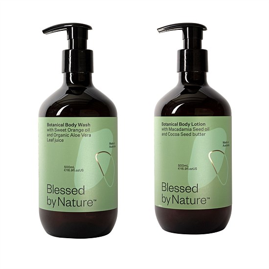 Botanical Body Lotion 500ml + Botanical Body Wash 500ml + Botanical Hand Wash 500m Botanical Body Lotion 500ml + Botanical Body Wash 500ml + Botanical Hand Wash 500m