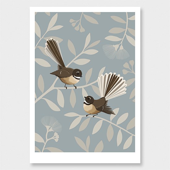 Fantail Pair Print